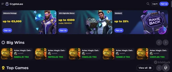 CryptoLeo screenshot